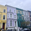 Notting Hill in London has so many colorful houses