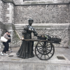 Molly Malone, who is an important Dublin figure! She celebrates lives of young women, who worked as street vendors 