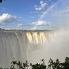 The water is at it’s peak as it is rainy season, another rainbow seen in Zimbabwe