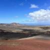 Timanfaya National Park holds 25 out of the 200 volcanoes in Lanzarote, some of which are still active--the most recent eruption was in 1824, about 200 years ago