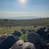 Enjoying tea on a hiking trip in Um Qais (northern Jordan)