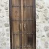 Close-up of a door at Bu Maher Fort