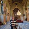 Inside the Hungarian Parliament building 