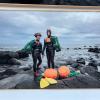 Archival photograph of haenyeo divers, Haenyeo Museum