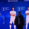 Standing next to a holographic screen of Jude Bellingham, one of my favorite Real Madrid players, felt so real, like he was standing right there with me!
