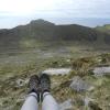 This is me halfway up a mountain in Achill Island, County Mayo. It was very steep and difficult to climb, but the views were rewarding