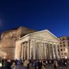 The Pantheon at night! 