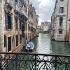 A smaller side canal.