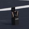 The F1 trophy in a Louis Vuitton Case