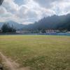 Now this is not in the center but a little bit down; if we continue further, we find the soccer field of my town