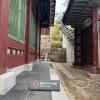 We saw many restricted areas due to construction