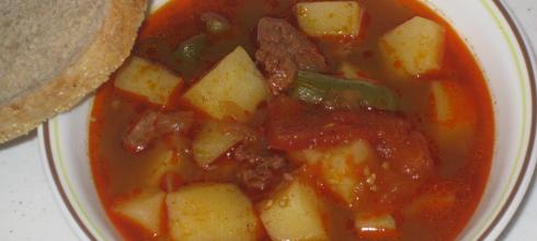 Delicious Goulash Soup!