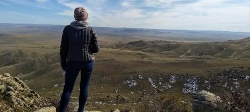 Overlooking Khustai National Park