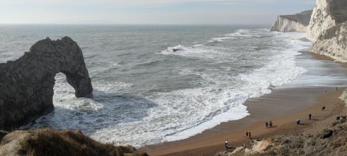 Durdle Door on my 20 mile walk day