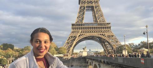 The Eiffel Tower in Paris, France