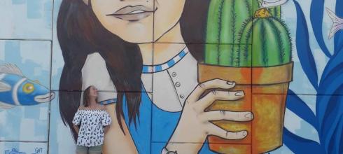 Mexico is known for street art picturing daily life and culture