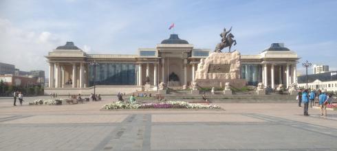 Sukhbaatar Square, the Heart of Ulaanbaatar