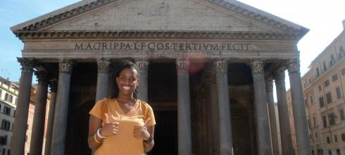 The Pantheon - famous Roman Landmark