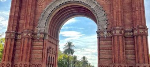 Visited the Arc de Triomf in Barcelona it was built in 1888