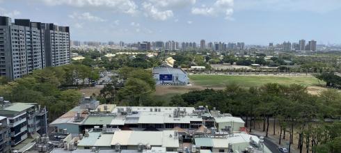 Partly cloudy weather here in Kaohsiung