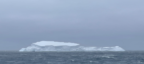 A view of an iceberg we passed!