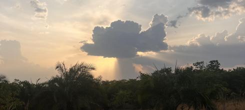 Storm clouds rolling in 