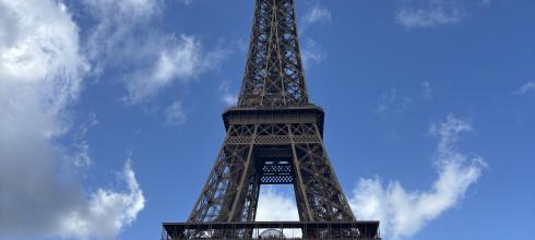 The Eiffel Tower in Paris