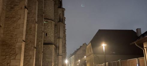 The streets of medieval Cluj