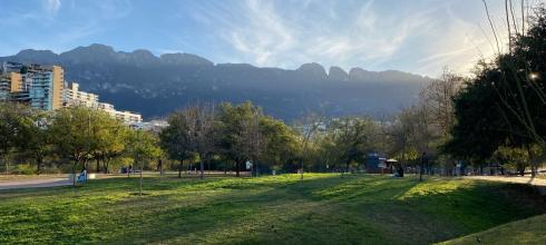 Having these mountain views from within the city reminds us to get as much outdoor time as possible