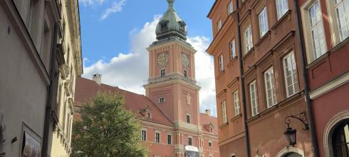 Strolling through Warsaw's Old Town
