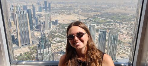 From the top of Burj Khalifa