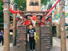 Just arrived at the amusement park