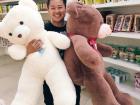 I wanted to win some big teddy bears!