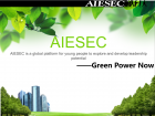 PowerPoint from AIESEC's project