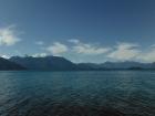 The lake is so clear!