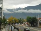 The Andes from Plaza Egaña