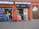 A popular bakery and shop near the library