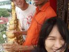 On the highest floor of Wat Nong Wang
