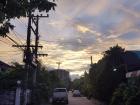 A colorful sunset