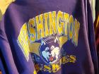A secondhand sweatshirt from my alma mater, being sold at a market