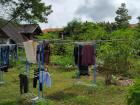 Do you hang your wet clothes outside to dry?