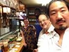 Grabbing some food with co workers and Dr. Han!