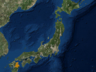 The orange parts of the map out line where the Oita lives