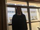 Sister Miyake's showing me around her office