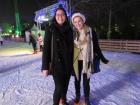 My friend Audrey is from Arizona. She is wearing her first ever winter jacket!