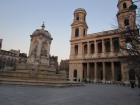 I stumbled upon this beautiful church and fountain