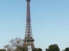My first picture of the Eiffel Tower