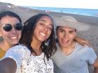 With Laurine (France) and Hector (Colombia)