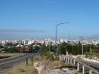 Hector is from this part of Bahía Blanca, where the highway begins to enter the city
