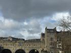 Pulteney Bridge in Bath has shops on top of it